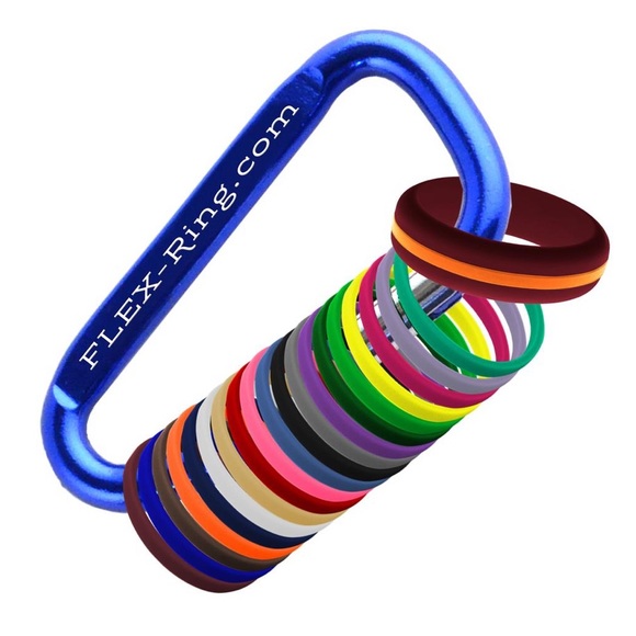 🆕 Flex Ring✨Silicone Ring/ Interchangeable Bands✨ - Picture 1 of 8